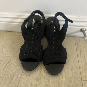 Anne Klein black heels